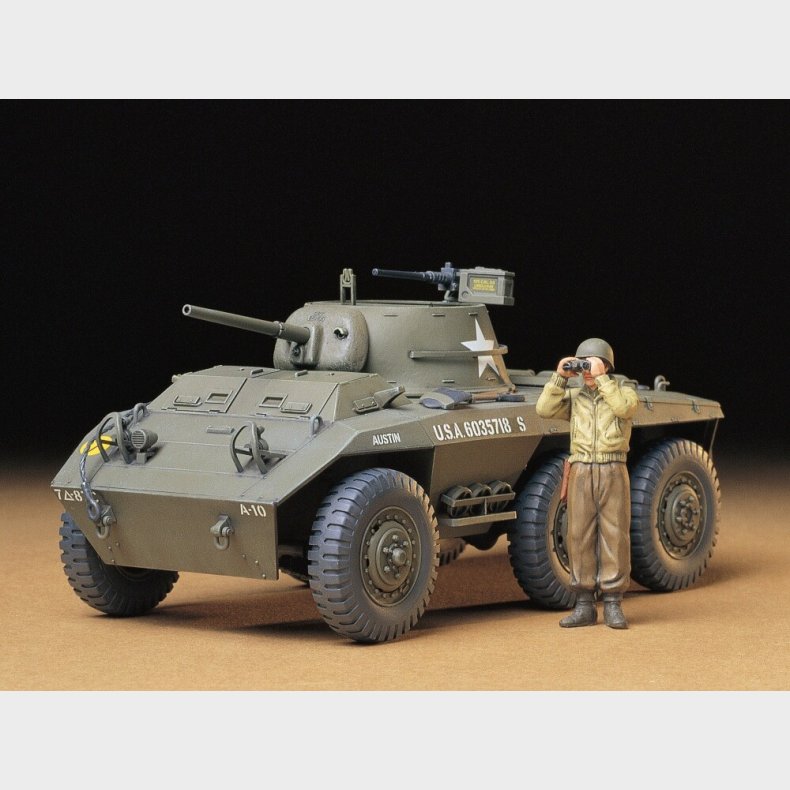 Tamiya - M8 Greyhound Armored Us Bil Byggest - 1:35 - 35228