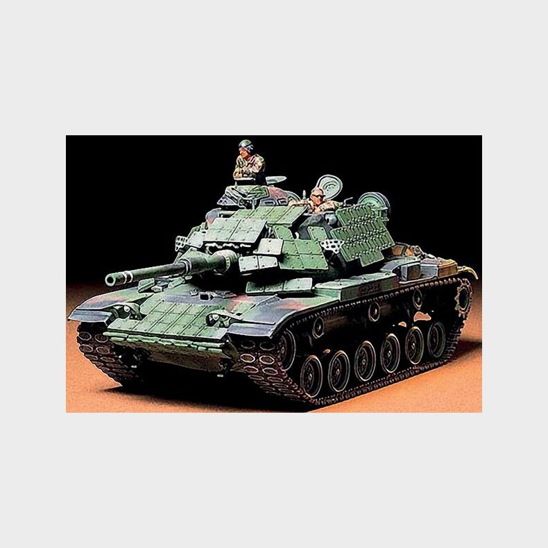 Tamiya - M60a1 U.s. Marine Reactive Armor Byggest - 1:35 - 35157