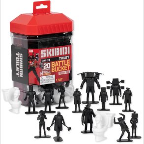 Skibidi Toilet Battle Bucket Figurst Series 1 20 Stk.