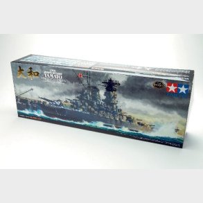 Tamiya - Yamato Japanese Battleship Byggest - 1:350 - 78025