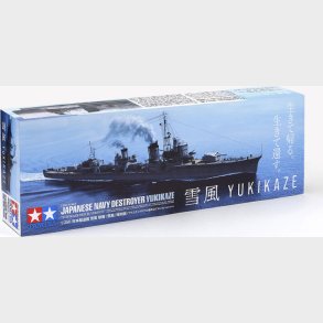 Tamiya - Japanese Navy Destroyer Yukikaze - 1:350 - 25218