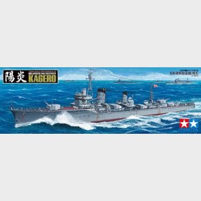 Tamiya - Kagero Japanese Navy Destroyer Byggest - 1:350 - 78032