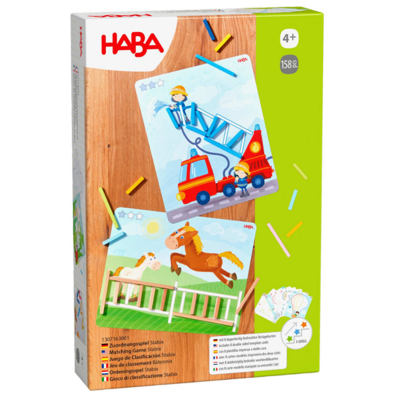 Haba | Form- & farvespil - Pindemester