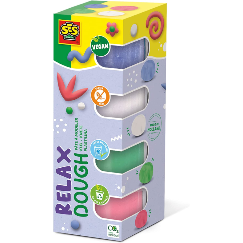 SES Creative | Modellervoks - Relax, 4 x 90 gr.