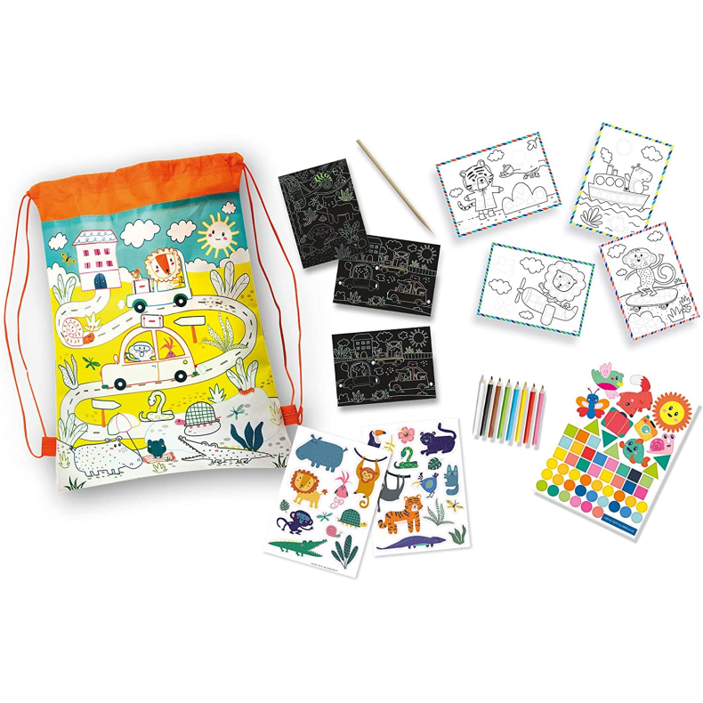 SES Creative | Gymnastikpose med ferie- og rejseaktiviteter