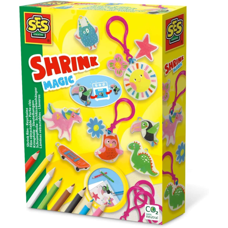 SES Creative | Krympeplast - Lav dine egne ngleringe