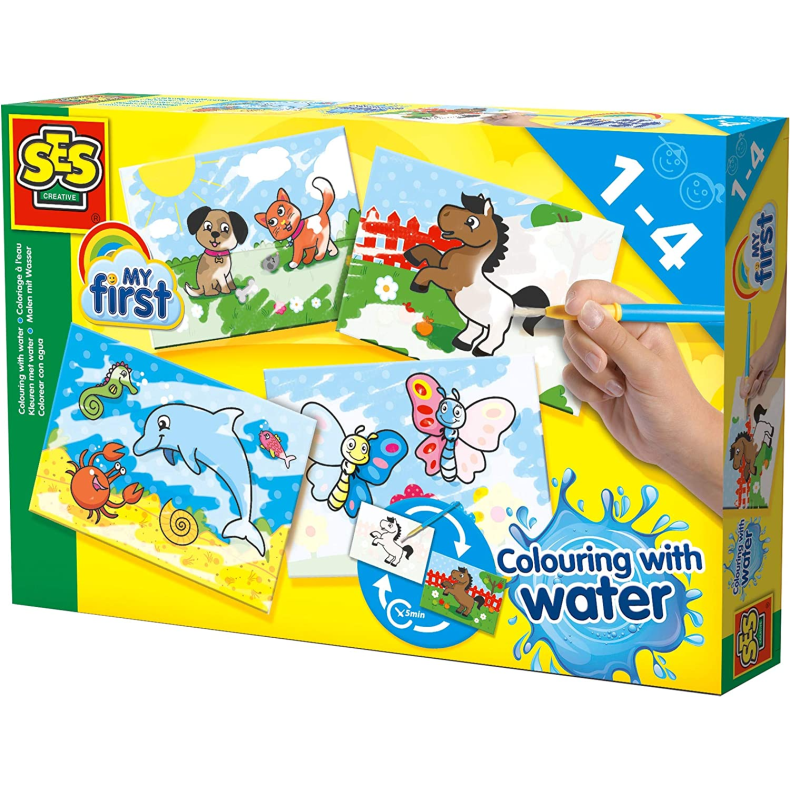 SES Creative | My First - Mal med vand, Dyrevenner
