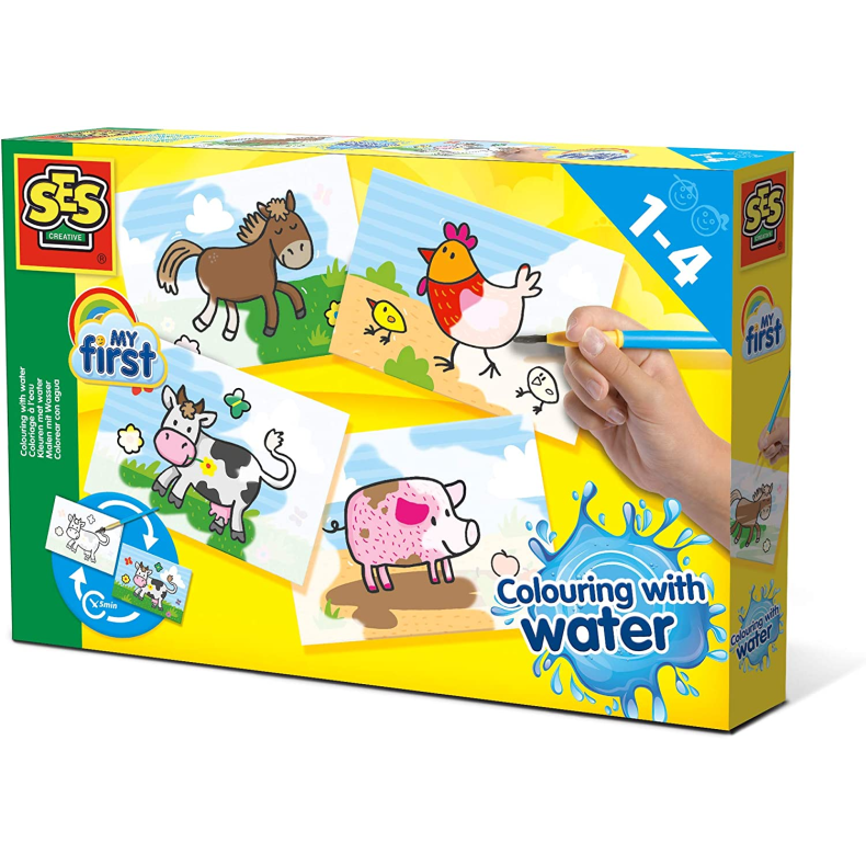 SES Creative | My First - Mal med vand, Bondegrdsdyr