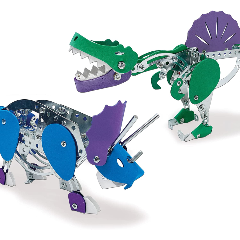SES Creative | Metalbyggest - Triceratops + Spinosaurus
