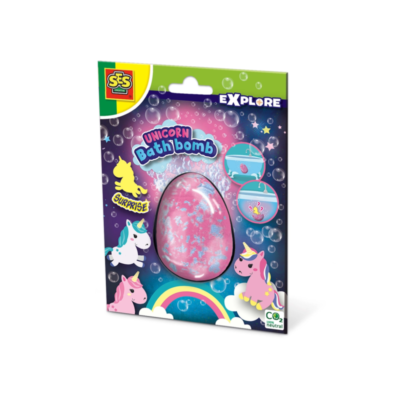 SES Creative | Badesjov - Badebombe m. enhjrning