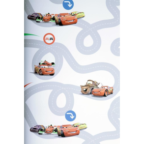 Cars racerbane tapet