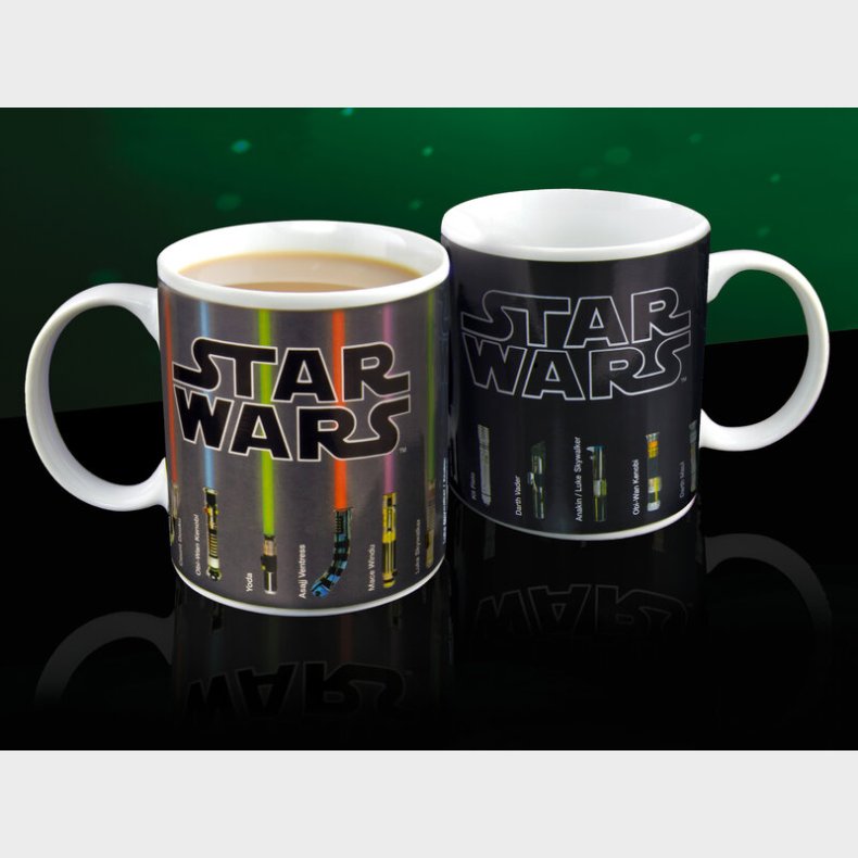 Lightsaber farveskiftende krus