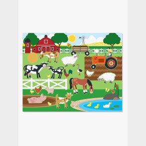 Melissa &  Doug Genanvendelig Klisterm�rkebog Dyr