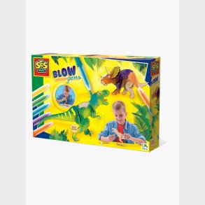 SES Creative Airbrush-pustetusser Dinosaurer