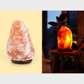 Saltlampe fra Himalaya - 5-7 kg