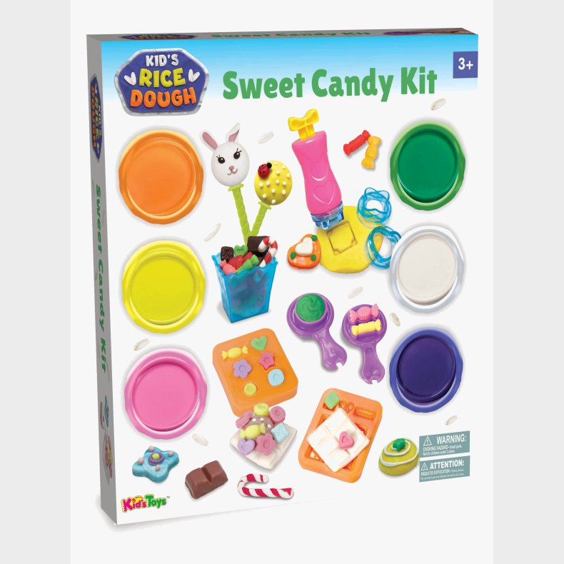 Kid's Rice Dough Sweet Candy Kit Modellervoks