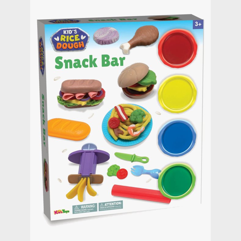 Kid's Rice Dough Snack Bar Modellervoks