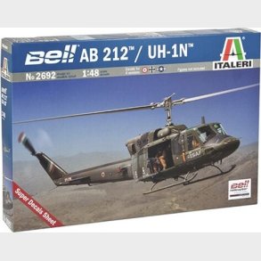 Italeri - Bell Ab 212 / Uh 1n Helikopter Byggest - 1:48 - 2692s