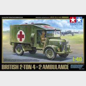 Tamiya - Ambulance British 2-ton 4x2 Byggest - 1:48 - 32605
