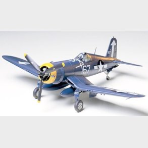 Tamiya - Vought F4u-1d Corsair Modelfly Byggest - 1:48 - 61061