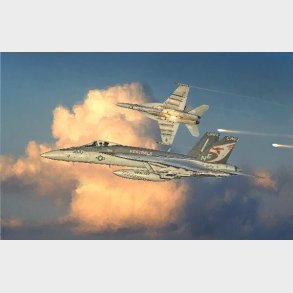 Italeri - F/a-18e Super Hornet Fly Byggest - 1:48 - 2791