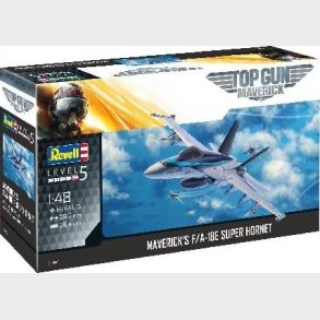 Revell Top Gun Maverick - F/a-18e Super Hornet Modelfly Bygges�t - 1:48 - 03864