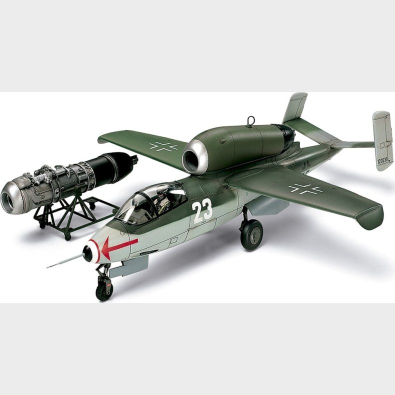 Tamiya - Heinkel He162 A-2 Salamander Byggest - 1:48 - 61097