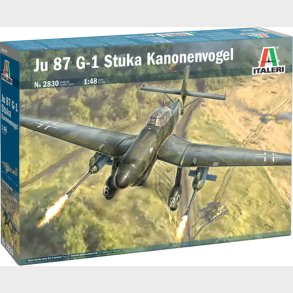 Italeri - Junker Ju-87 G-1 Stuka Kanonenvogel Fly - 1:48 - 2830s