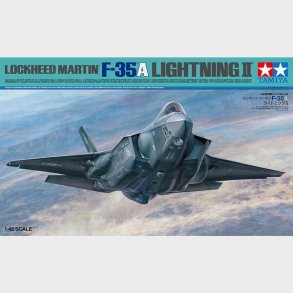 Tamiya - F-35a Lightning Ii Lockheed Martin Byggest - 1:48 - 61124