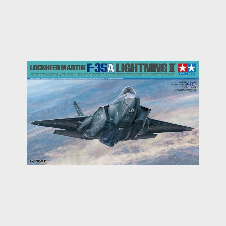Tamiya - F-35a Lightning Ii Lockheed Martin Bygges�t - 1:48 - 61124