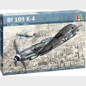 Italeri - Bf 109 K-4 Fly Bygges�t - 1:48 - 2805