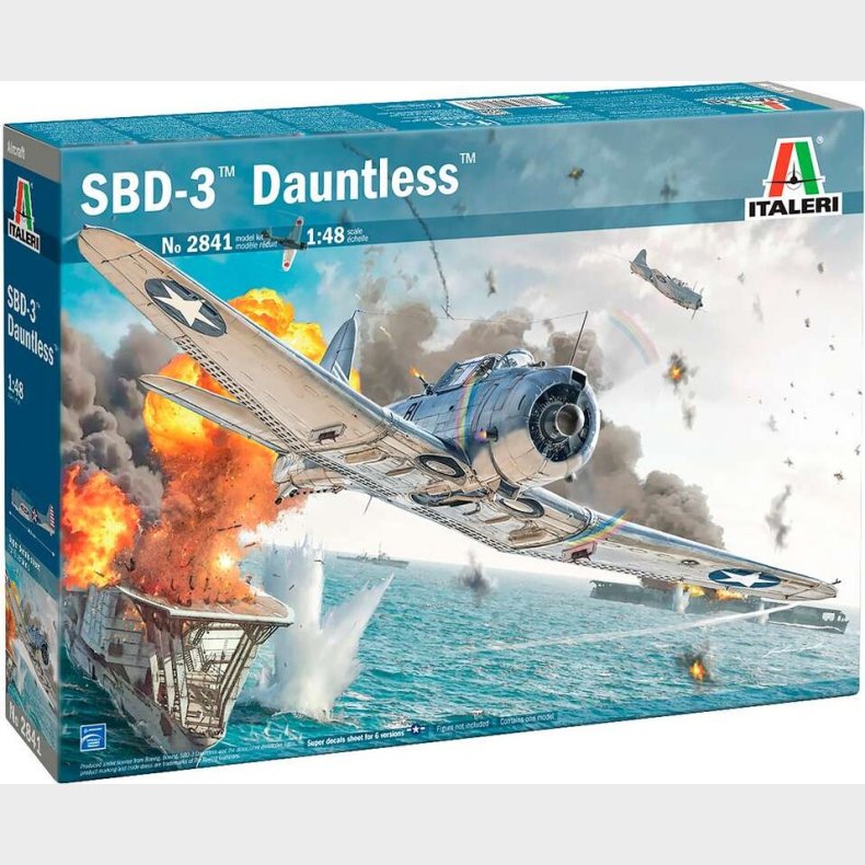 Italeri - Sbd-3 Dauntless - 1:48 - 2841