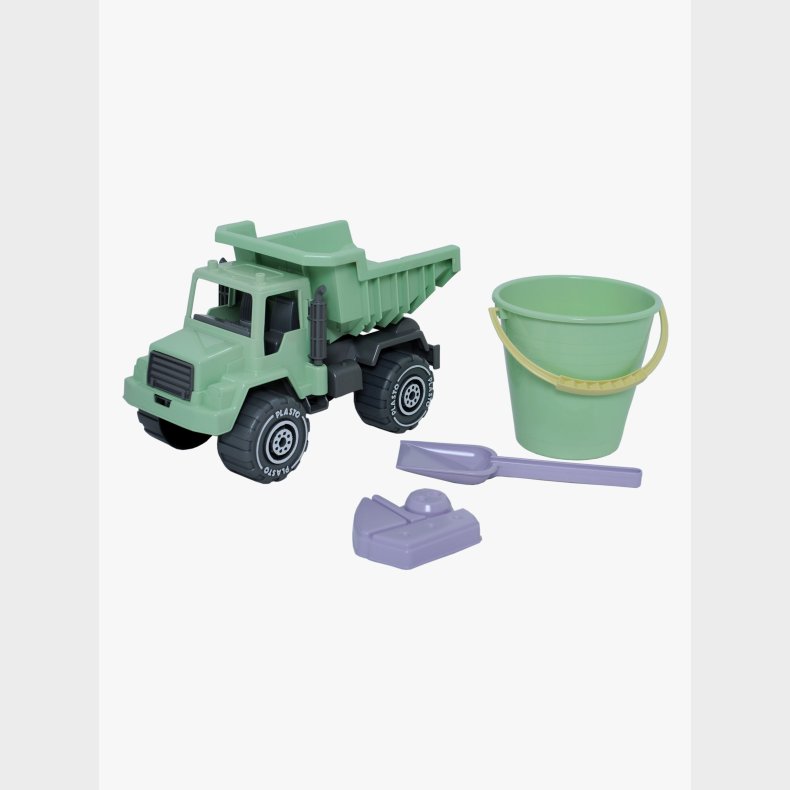 Plasto I�m Green Sands�t m. Lastbil 4 dele
