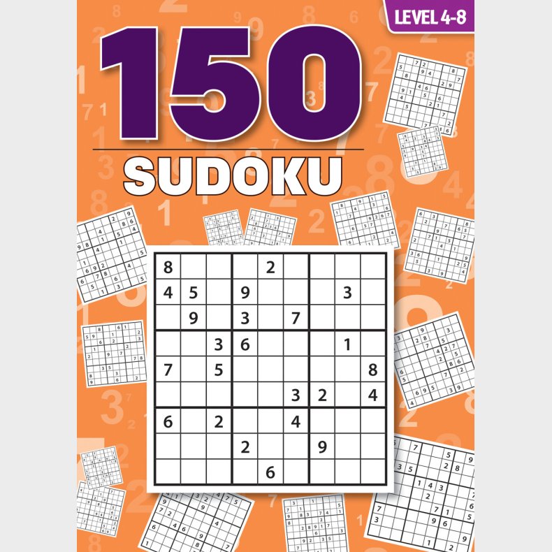 150 Sudoku Middel - Tankesport - Bog