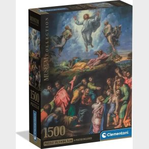 1500 Puslespil Museum Raphael Transfiguration Brikker