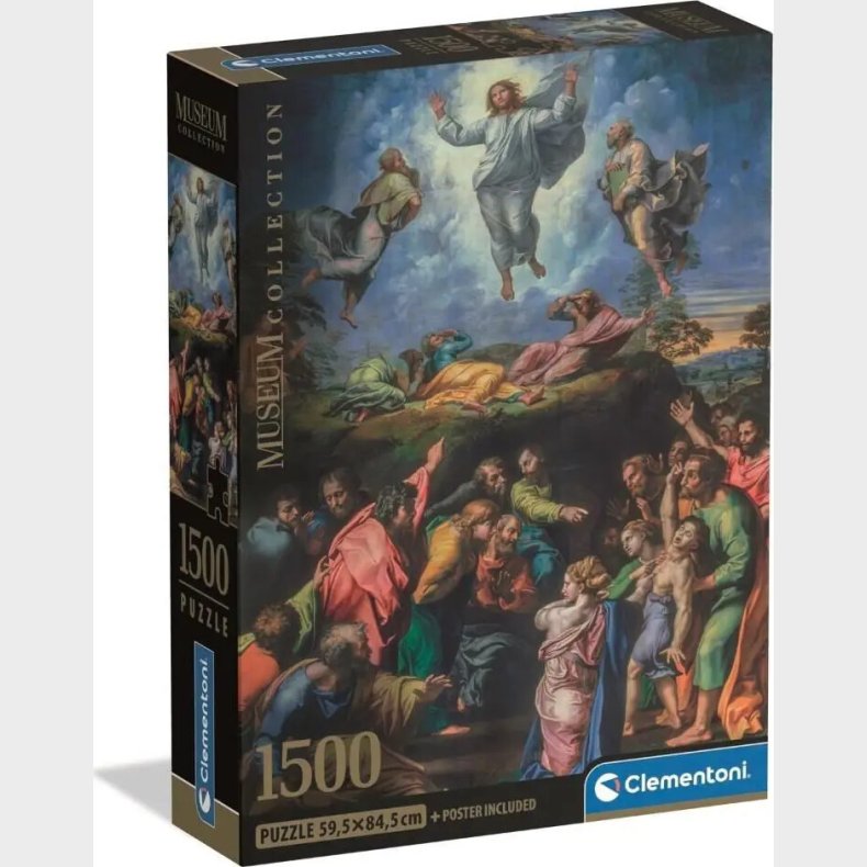 1500 Puslespil Museum Raphael Transfiguration Brikker