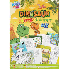 Sense | Aktivitetsbog - Dinosaurer, 64 sider