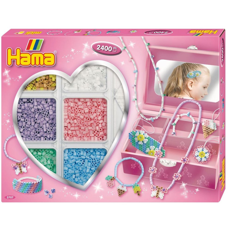 Hama Kreativ �ske Smykker pink