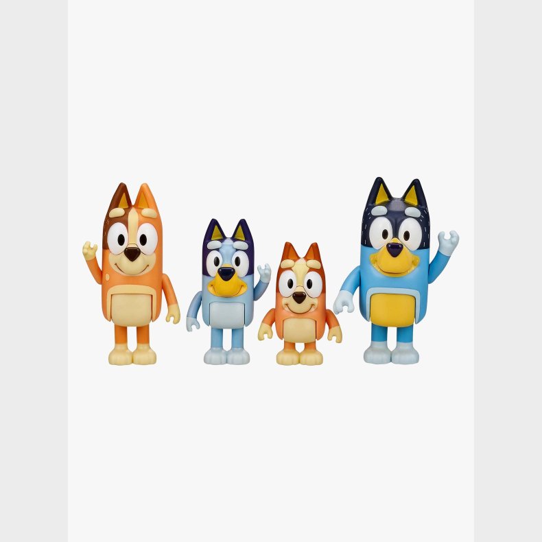 Bluey &  Family Figurer 4-pak
