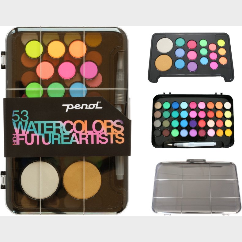Penol For Future Artists Vandfarver 53 Stk.