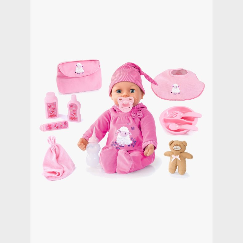 BayerDesign Piccolina Dukke 46 cm Rigtige T�rer