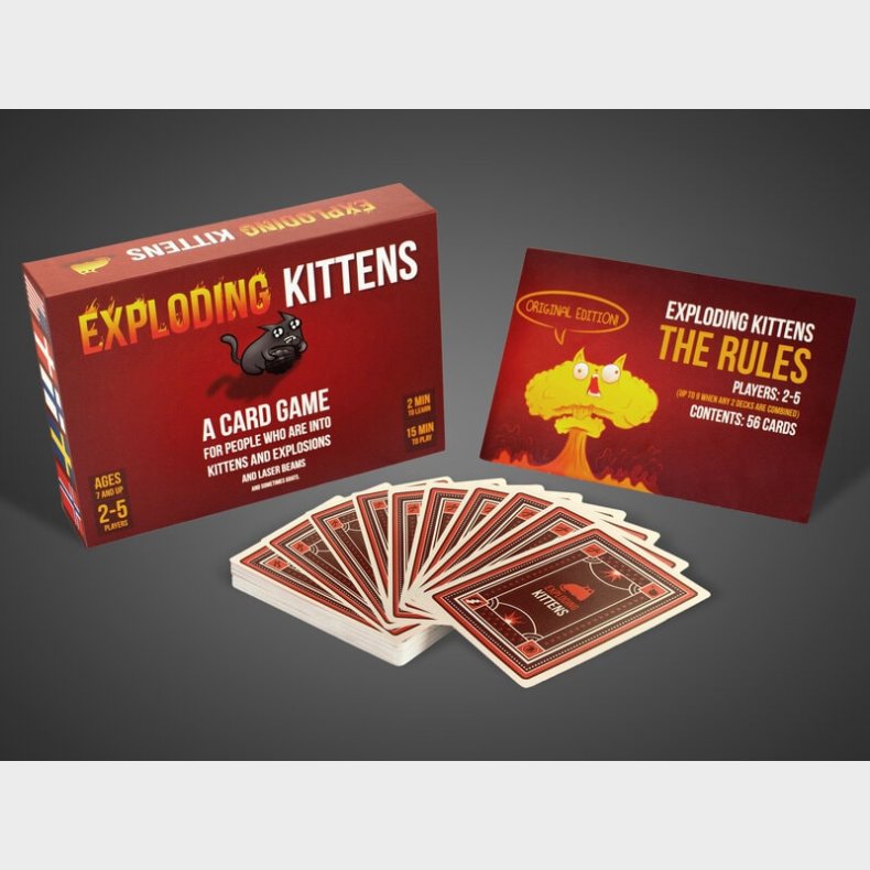 Exploding Kittens Kortspil