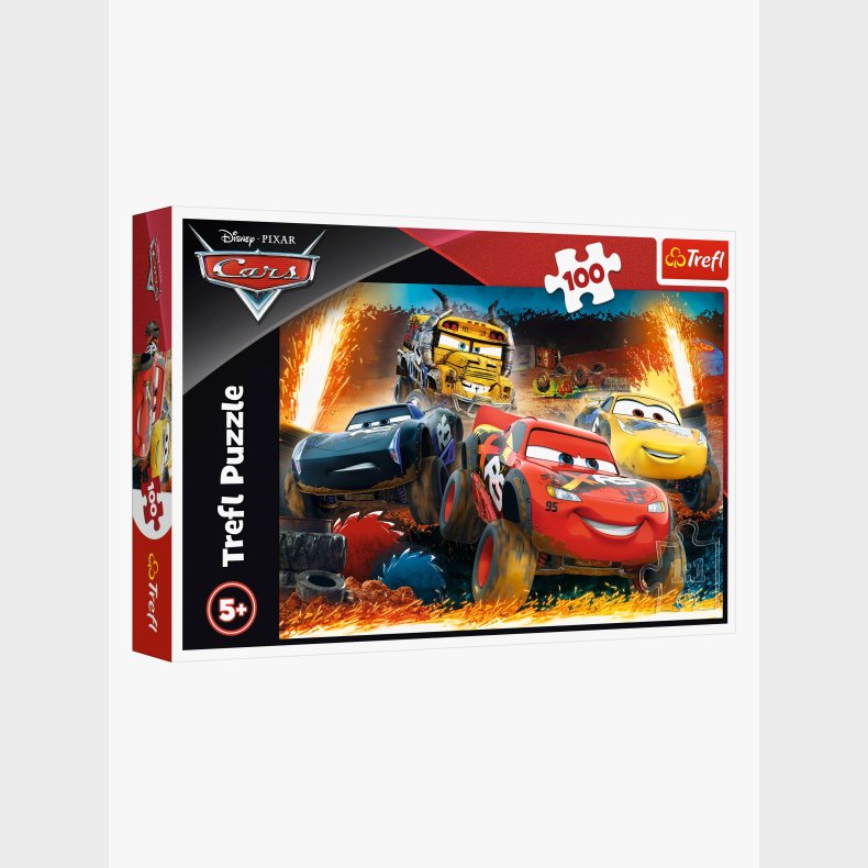 Trefl Bilar 3 Puslespil 100 Brikker