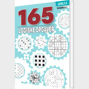 165 Logiske Opgaver - Tankesport - Bog