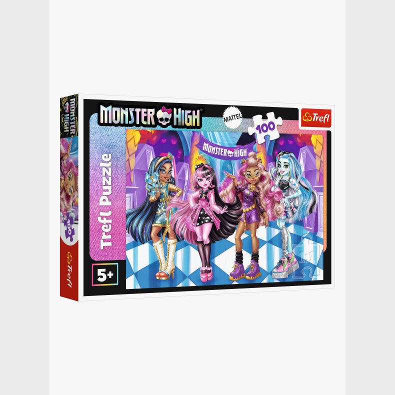Trefl Monster High Puslespil 100 Brikker