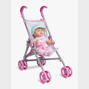 Cloudberry Castle Dukke Leah med Klapvogn