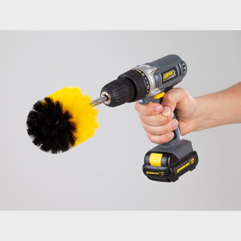 Brste til boremaskine 3-pak - Wibbri