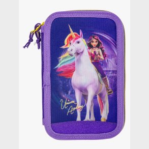 Unicorn Academy Dobbelt Penalhus, Lilla