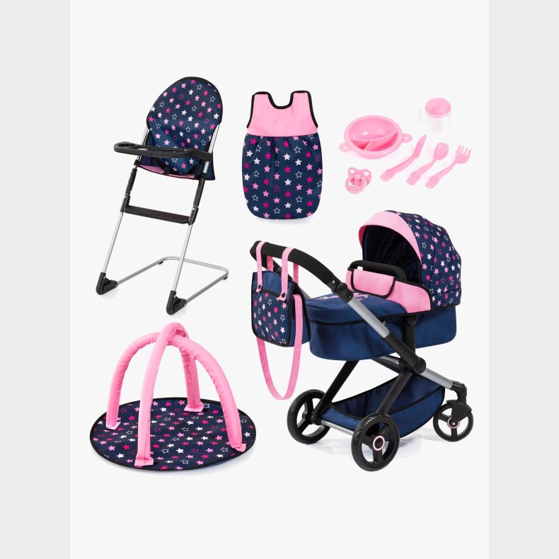 Bayer Design Combi Dukkevogn Xeo S�t, Blue