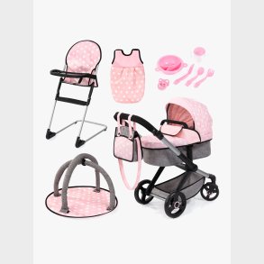 Bayer Design Combi Dukkevogn Xeo S�t, Soft Pink